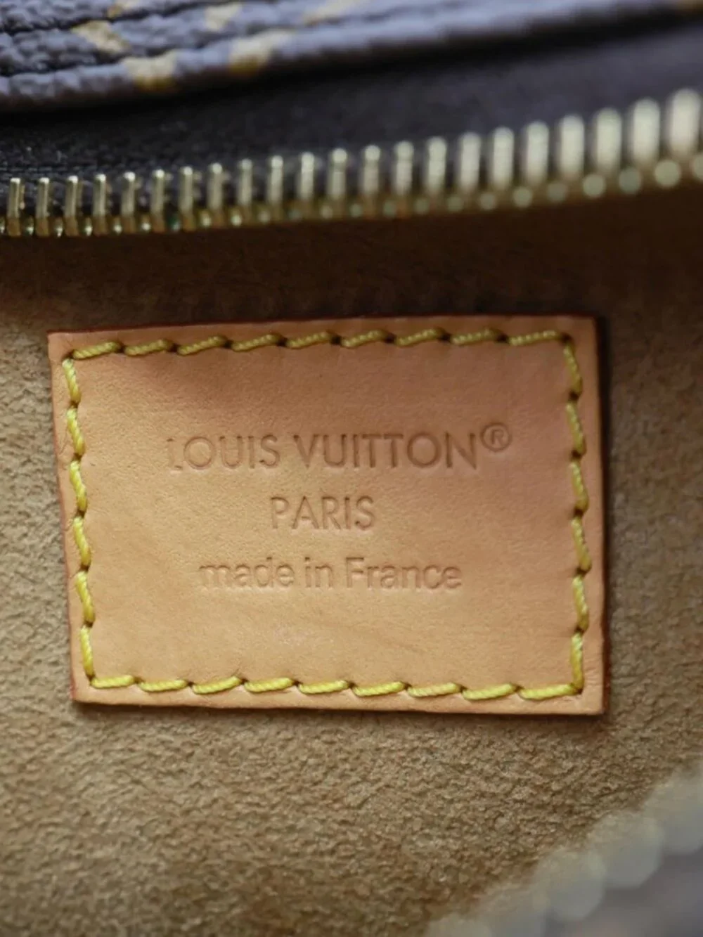 Louis Vuitton  Loop Monogram Reverse Canvas Hobo Bag Brown